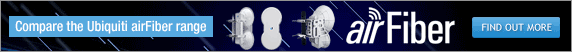 Compare Ubiquiti
airFiber Compare
Ubiquiti airFiber