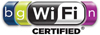 Wi-Fi Certified 802.11g, n