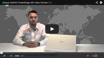 4Gon review the Ubiquiti Ubiquiti airMAX PowerBridge M5 (PBM5)