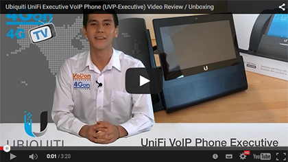 Ubiquiti UniFi Executive VoIP Phone (UVP-Executive) Video Review / Unboxing