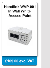 Handlink WAP-001 In Wall White Access Point