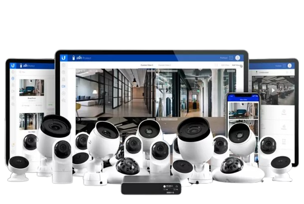 UniFi Protect Interface and Cameras
