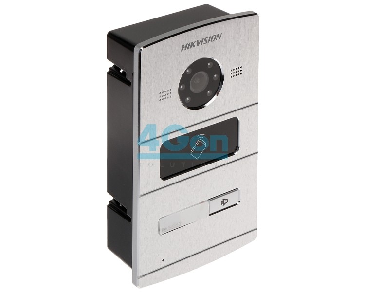 （Compatible with Hikvision） Video Intercom OT-ACC902213 IP Video Door Station，IP65 Waterproof Button Metal Villa Door Station DS-KV8102-IM 
