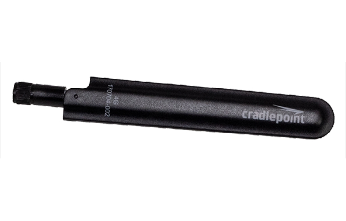 CradlePoint Antenna for Cellular Network - Black - 3 dBi - SMA Connector (170704-002)