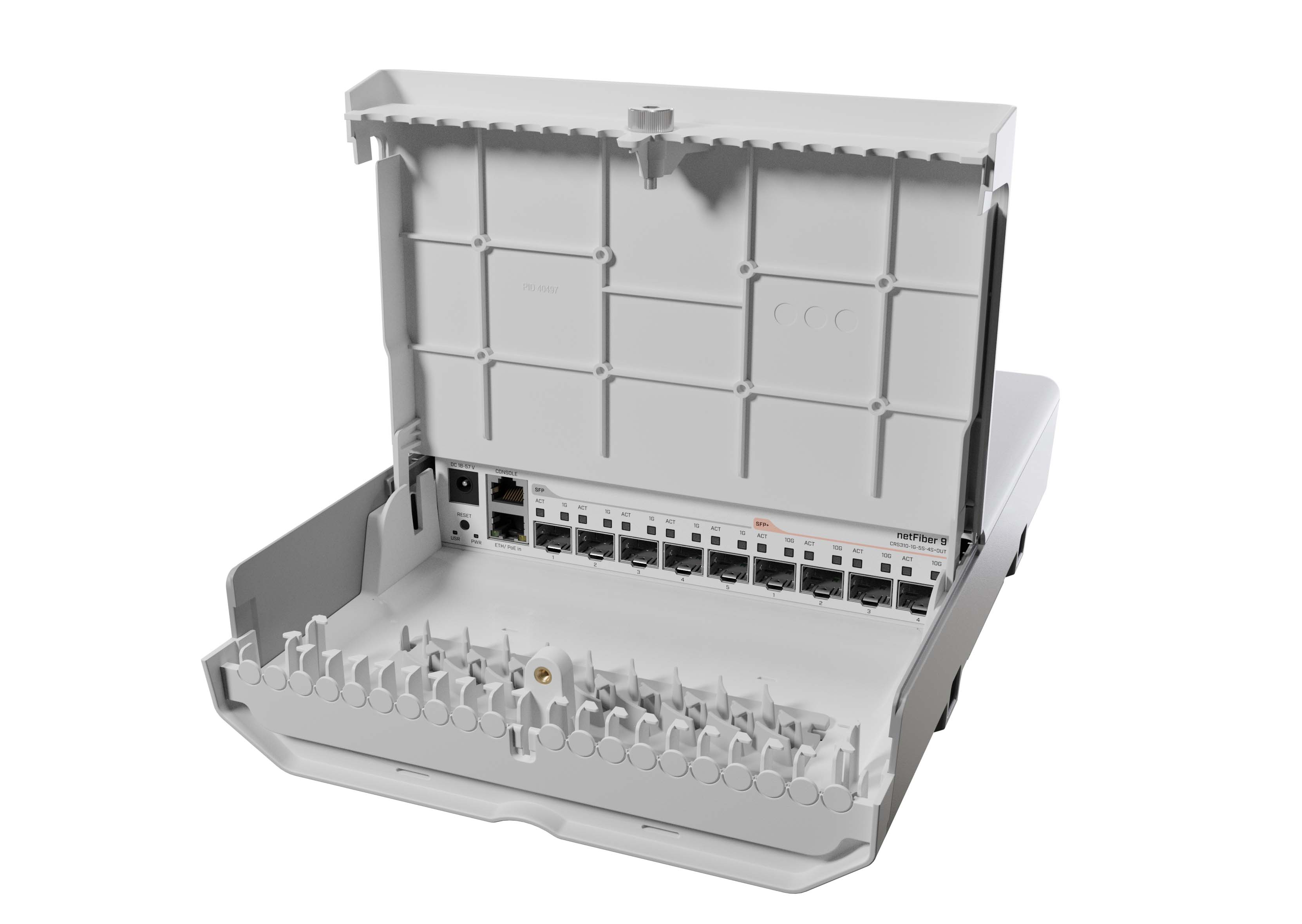 MikroTik netFiber 9 Outdoor Fibre Switch (CRS310-1G-5S-4S+OUT)