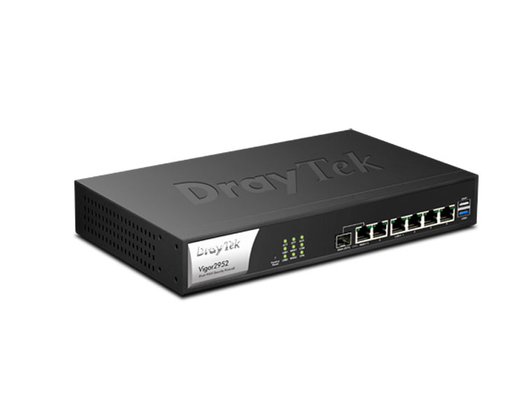 DrayTek Vigor 2952 Dual-WAN High Performance Router/Firewall