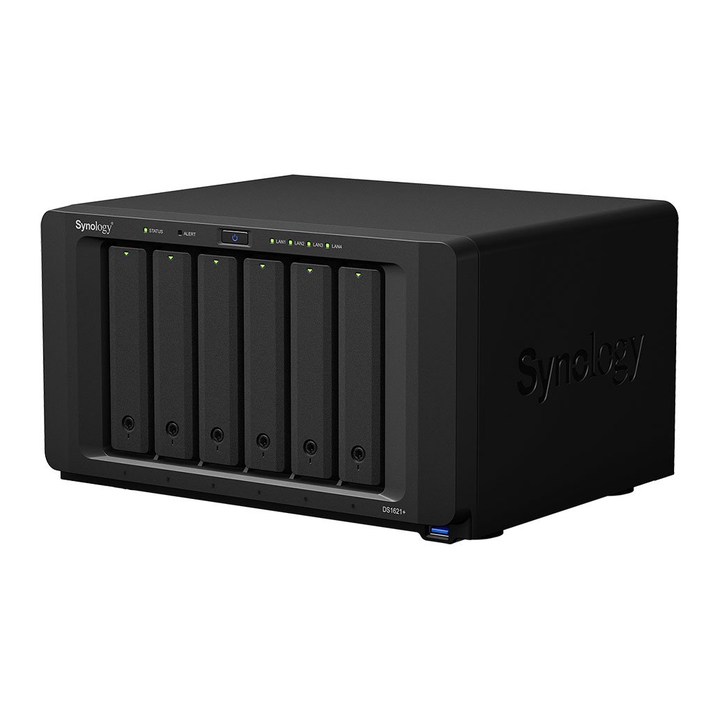 Synology DiskStation DS1621+ 6 Bay Desktop NAS Enclosure (DS1621+)