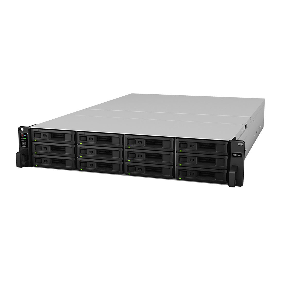 Synology RS3621xs+ 12 Bay 2U RackStation NAS (RS3621XS+)