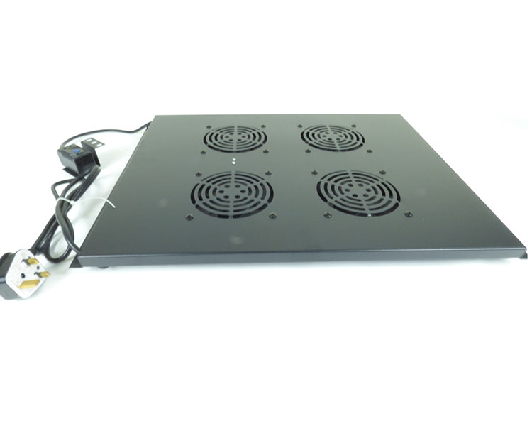 Allrack 4 Way Roof Mount Fan Tray 600MM Deep With Digital Thermostat (FANR4600T)