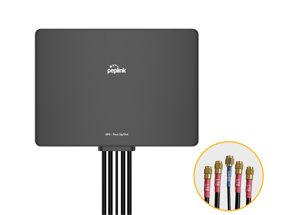 Peplink Slim 22G Antenna (ANT-SLM-22G-S-B-6)