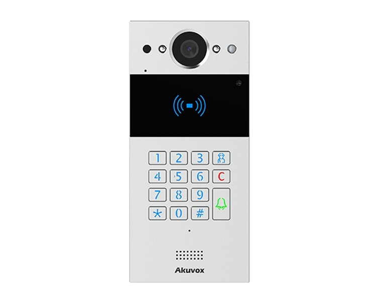 Akuvox R20KF Compact IP Door Intercom Unit with Key Pad