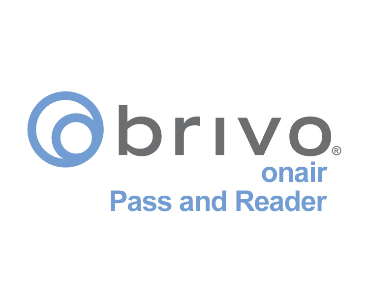 Brivo Single Gang Mount Onair Pass and 13.56Mhz Smart Card Reader (B-BSS)