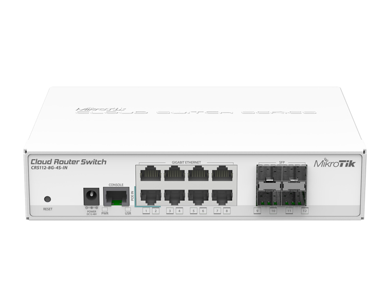 MikroTik Cloud Router Switch CRS112-8G-4S-IN