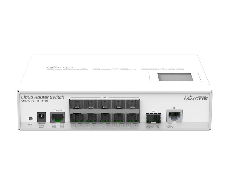 MikroTik Cloud Router Switch CRS212-1G-10S-1S+IN