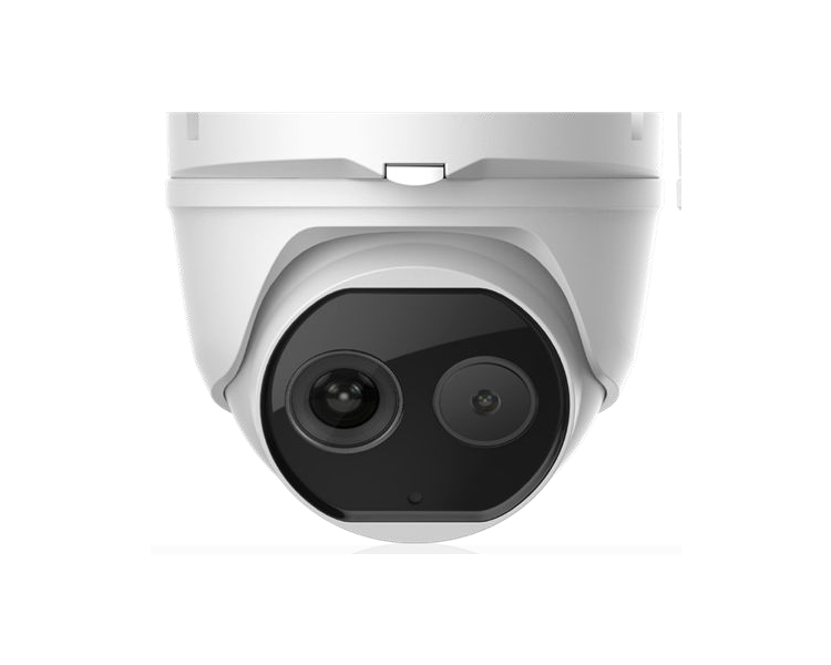 HikVision Thermal and Optical Network Turret Camera DeepinView Series (DS-2TD1217-2/V1)