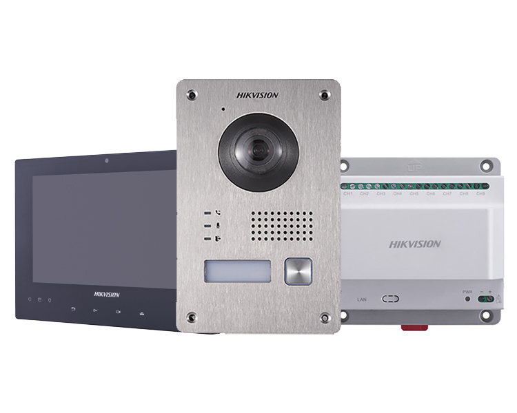 HikVision 2-Wire Video Intercom Kit (DS-KIS701)