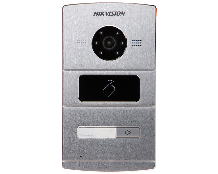 HikVision 1 CH Metal Villa Door Station (DS-KV8102-IM)