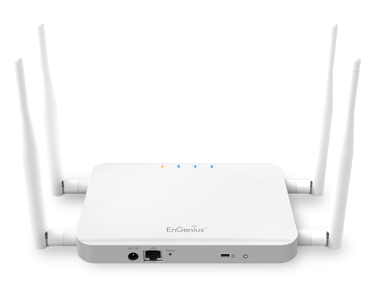 EnGenius Indoor Wireless Access Point/Ethernet Bridge, Dual-Band AC1200 802.11ac 2x2:2 (EL-ECB1200)