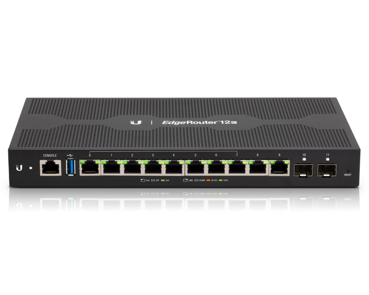 Ubiquiti EdgeMAX EdgeRouter 12 Port Router (ER-12P)