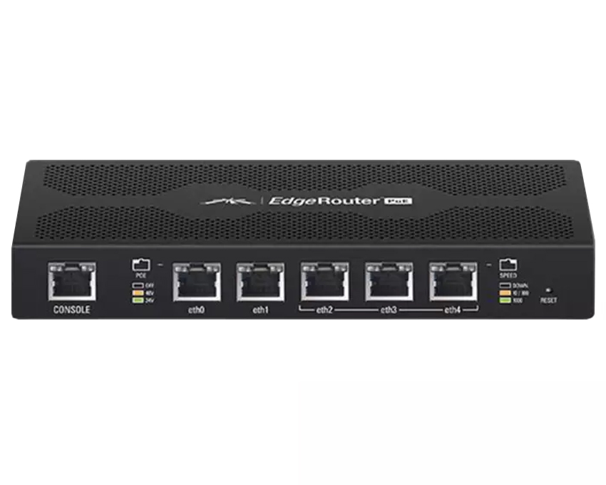 Ubiquiti EdgeMAX EdgeRouter 5-Port Router (ERPoE-5) Ubiquiti EdgeMAX EdgeRouter 5-Port Router (ERPoE-5)