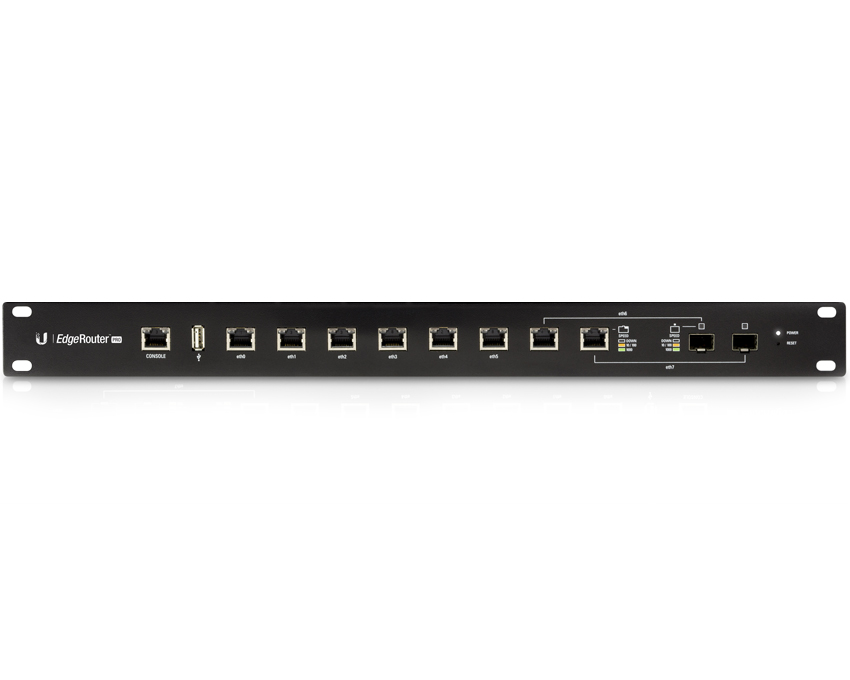 Ubiquiti EdgeMAX EdgeRouter Pro (ERPro-8) Ubiquiti EdgeMAX EdgeRouter Pro (ERPro-8)