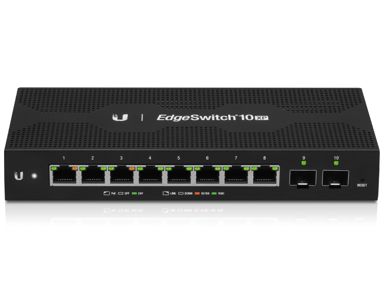 Ubiquiti EdgeSwitch 10XP 10-Port Gigabit Switch with PoE (ES-10XP)