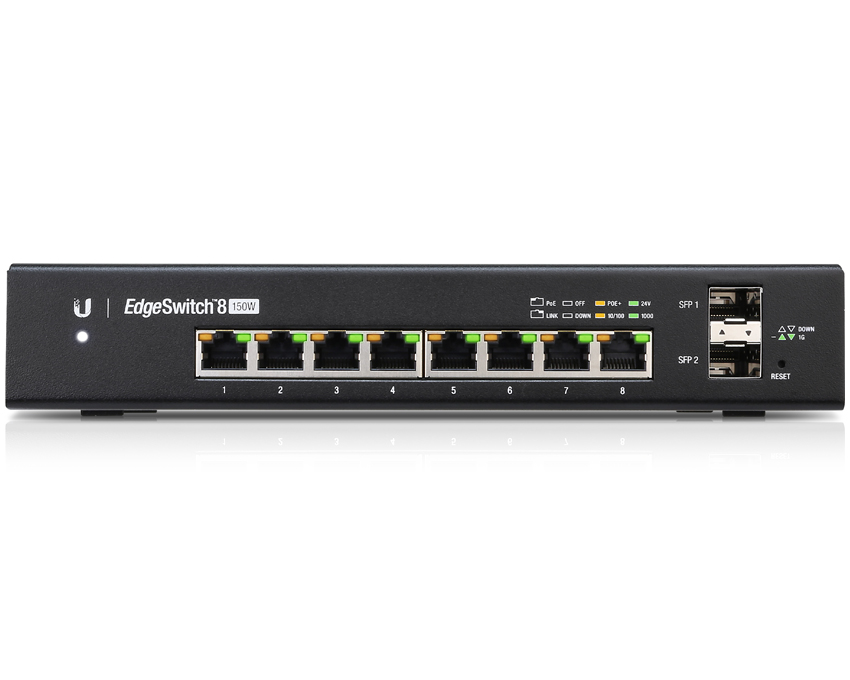 Ubiquiti EdgeSwitch ES-8-150W 8 Port 150W