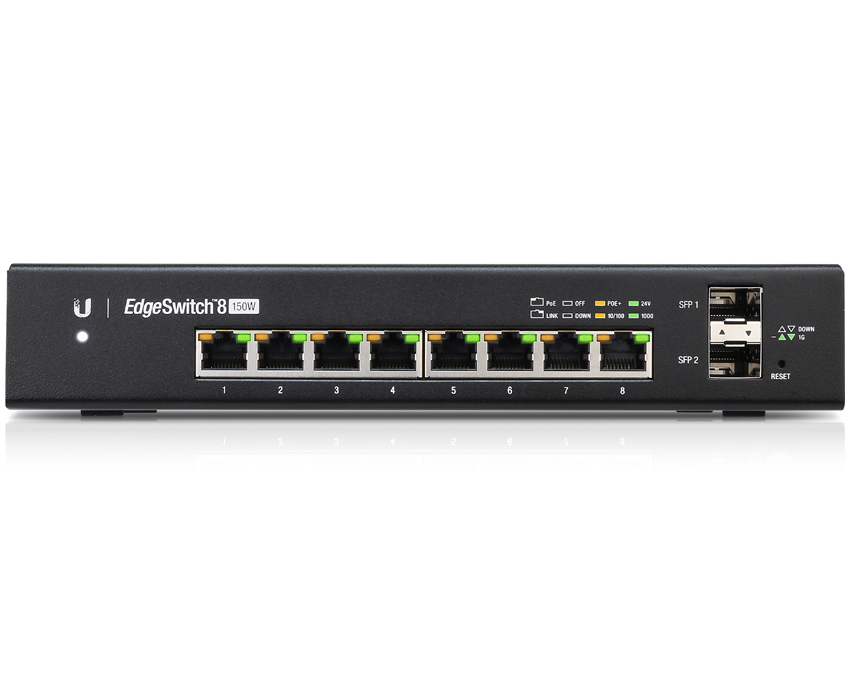 Ubiquiti EdgeSwitch ES-8-150W 8 Port 150W