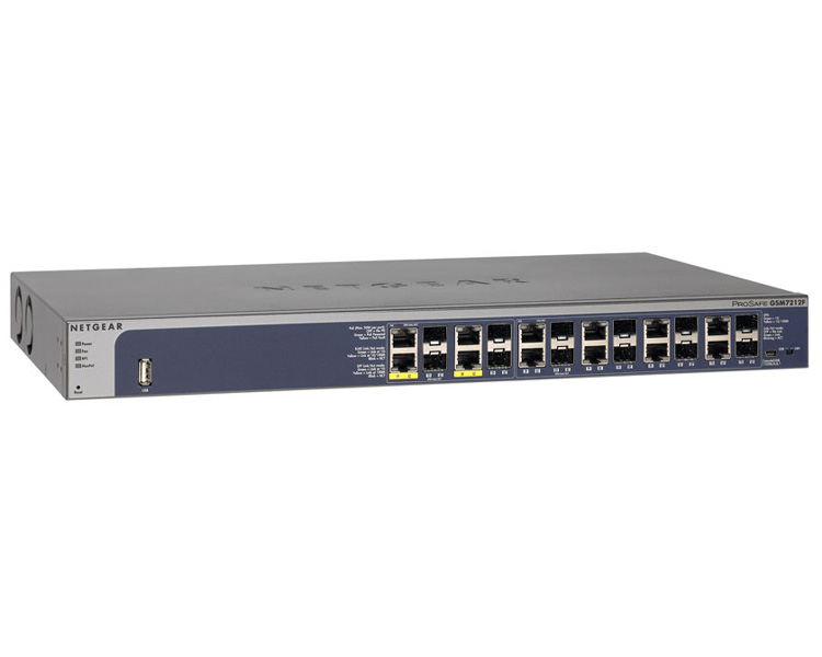 Netgear ProSafe GSM7212F-100NES - M4100-12GF Managed Switch