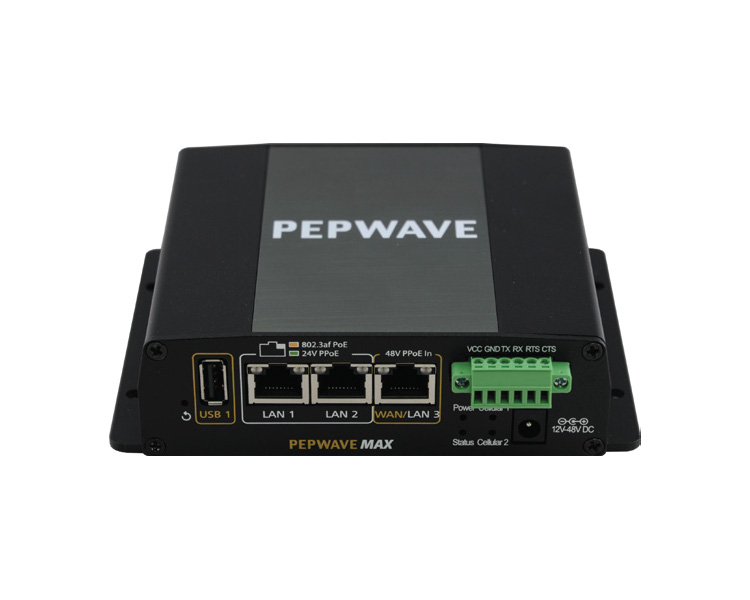 Peplink Pepwave MAX HD2 Mini Mission Critical 4G LTE Bandwidth Bonding Router (MAX-HD2-MINI-LTEA-P-T )