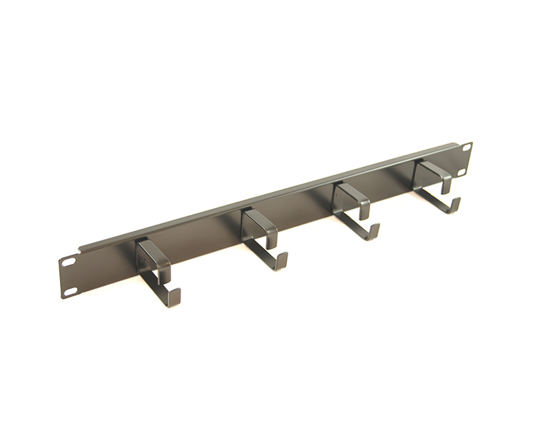 Allrack 1U 4 Ring Cable Tidy or Cable Management Bar (MANBAR1U4R)