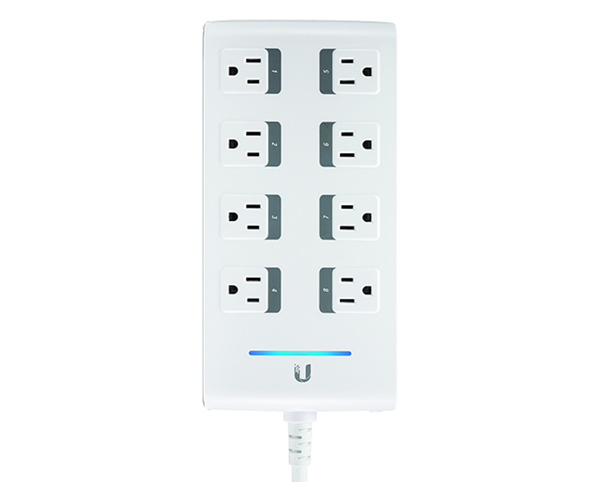 Ubiquiti mFi mPower Pro 8-Port Power Outlet - Wifi Connectivity