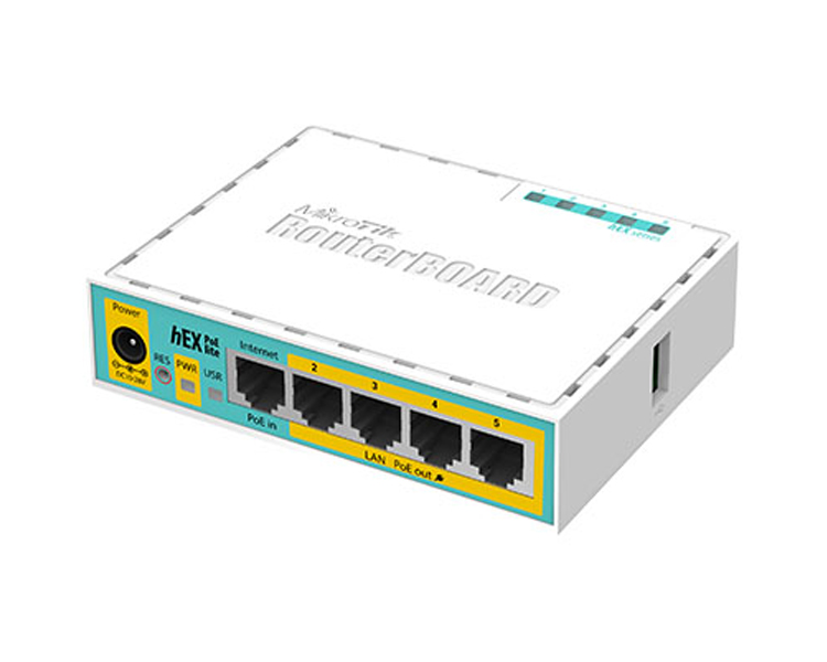 MikroTik RouterBOARD hEX PoE Lite