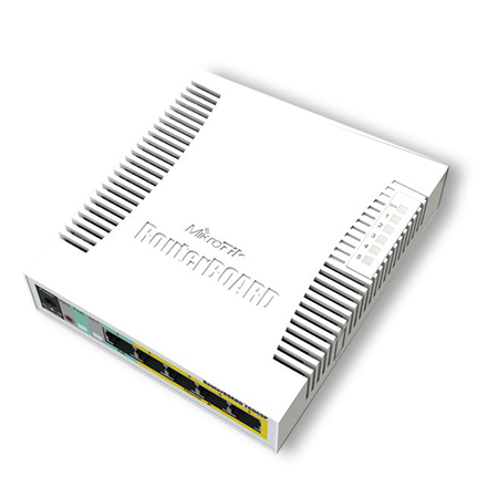 MikroTik RouterBOARD RB260GSP 5-port Gigabit Managed Switch with PoE