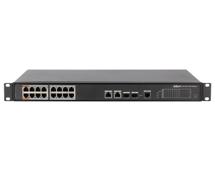 Dahua Technology 16-Port PoE Switch (PFS4218-16ET-240)