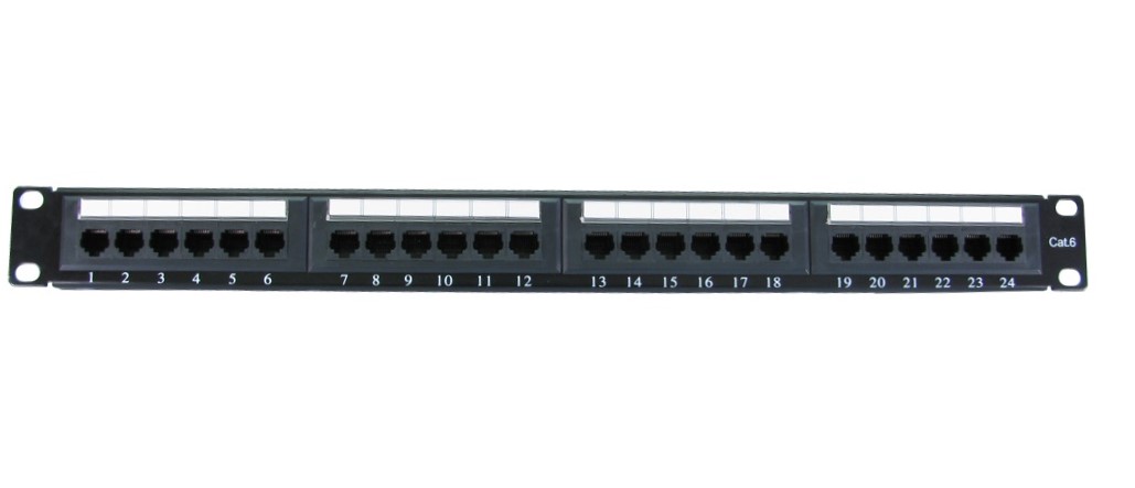 Allrack 24 Port CAT 6 Patch Panel AB (PNL24ABCAT6)