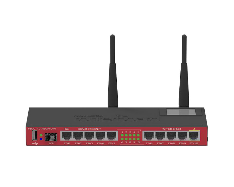 MikroTik RB2011UiAS-2HnD-IN RouterBOARD