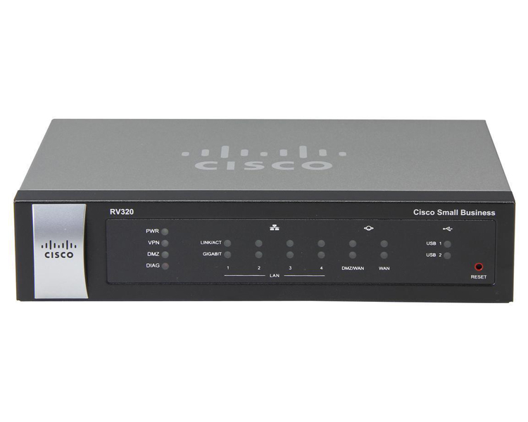 RV320-K9-G5 Cisco RV320 Gigabit Dual WAN VPN Router RV320-K9-G5 Cisco RV320 Gigabit Dual WAN VPN Router