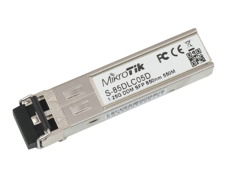 MikroTik S-85DLC05D 550m Multi Mode SFP Module