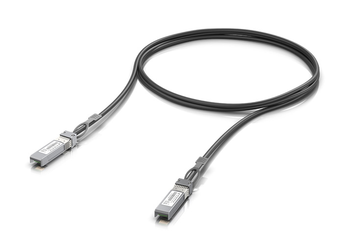 Ubiquiti UniFi Direct Attach Copper Cable, SFP+, 10Gbps, 1 meter (UACC-DAC-SFP10-1M)