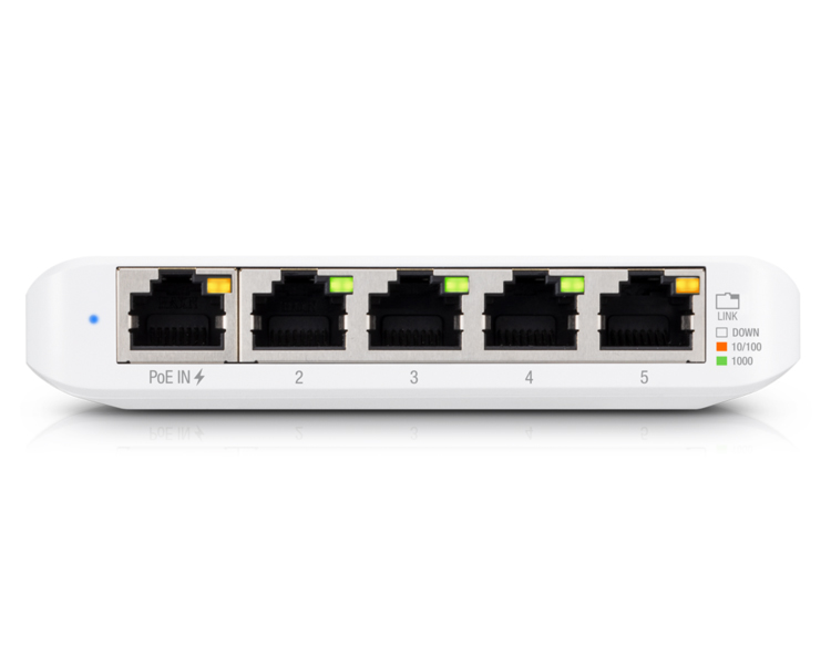 Ubiquiti UniFi USW Flex Mini 5-Port Layer 2 Gigabit Switch - EU Power Supply (USW-Flex-Mini)