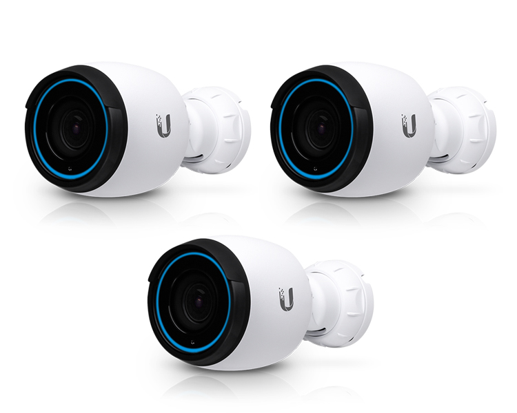 Ubiquiti UniFi Protect G4-PRO Camera - 3 PACK