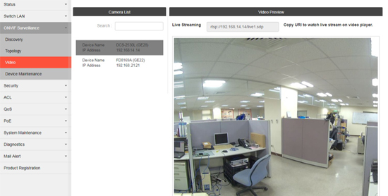 ONVIF IP Camera Management