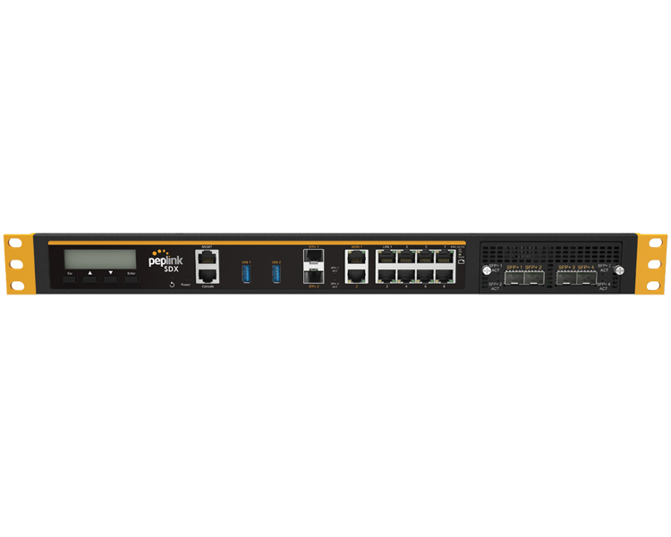 Peplink SDX Modular Enterprise Grade Router BPL-SDX-F1