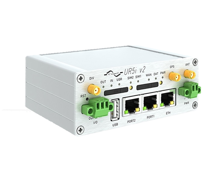 Conel HSPA router UR5i v2 Libratum set (antenna, power supply, patch cable) - 2x ETH + 2x SIM + WIFI