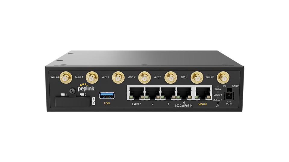 Peplink MAX BR2 LTE Router (MAX-BR2-LTE-E-T-PRM)