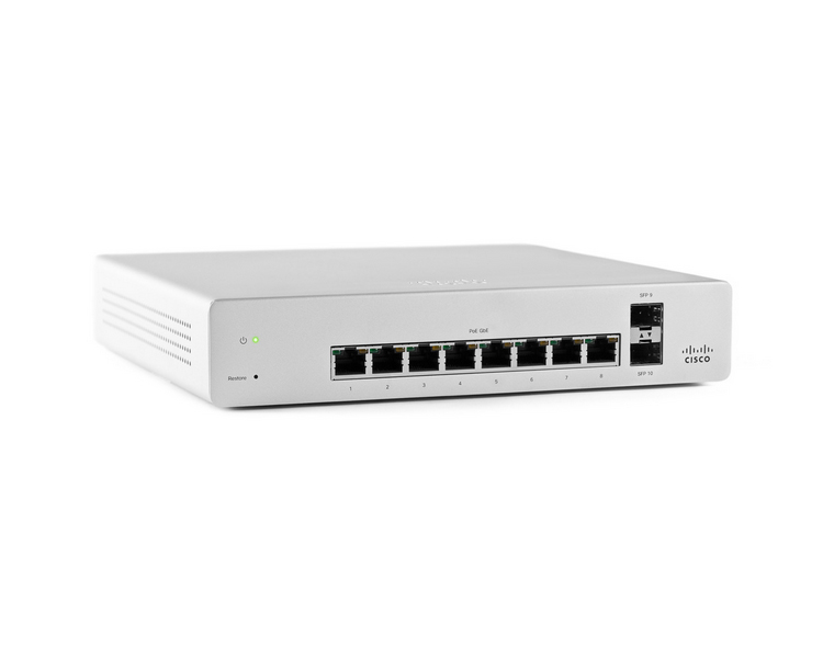 Cisco Meraki MS220-8 Cloud Managed Switch