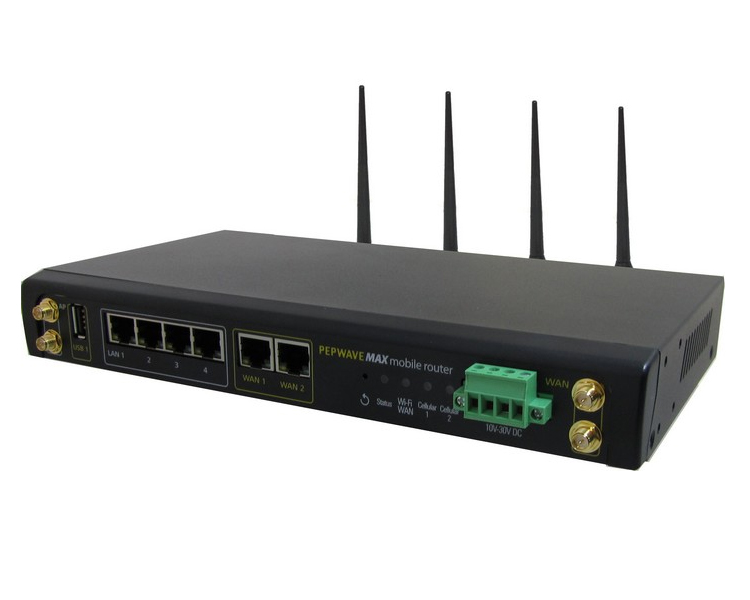 Peplink MAX HD2 Multi-Cellular Bandwidth 3G Bonding Router