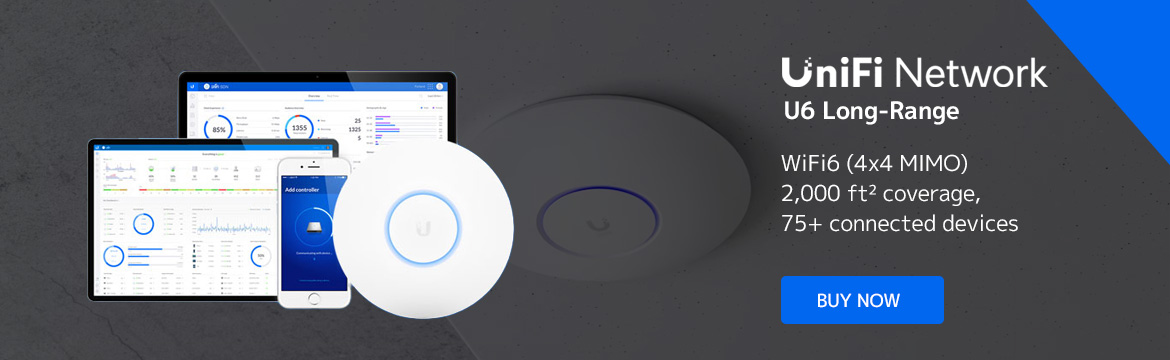 Ubiquiti UniFi WiFi 6 Long-Range Access Point (U6-LR)