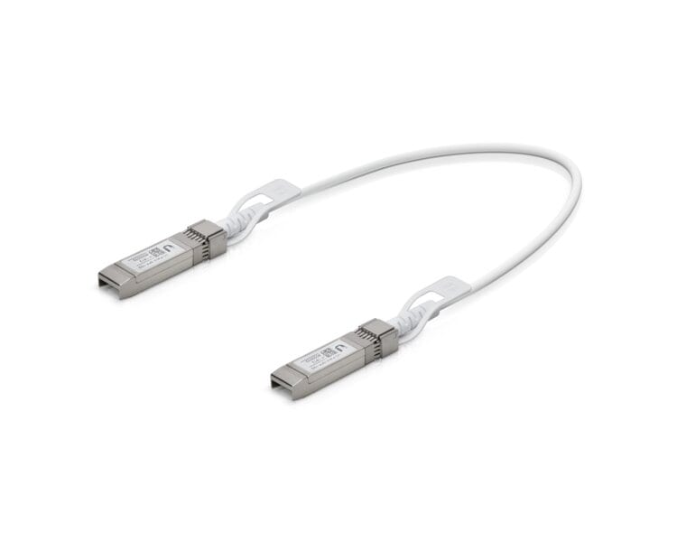Ubiquiti UniFi Direct Attach Copper Cable, SFP+, 10Gbps, 0.5 meter (UACC-DAC-SFP10-0.5M)